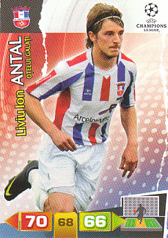 Liviu Ion Antal FC Otelul Galati 2011/12 Panini Adrenalyn XL CL #209